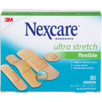 Nexcare Ultra Stretch Bandages, Assorted, Plastic, Non-Sterile Kelford