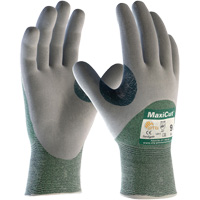 Gants en tissu technique r&eacute;sistant aux coupures ATG MaxiCut, Taille Grand, Calibre 15, Rev&ecirc;tement Nitrile, Enveloppe en Fil technique, ASTM ANSI niveau A2/EN 388 niveau 3/EN 388 niveau B Kelford