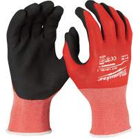 Cut-Resistant Gloves, Size Large, Nitrile Coated, Nylon/Lycra&reg; Shell, ANSI/ISEA 105 Level 1/EN 388 Level 1 Kelford