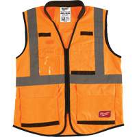 Performance Safety Vest, High Visibility Orange, 4X-Large/5X-Large Kelford
