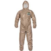 Coveralls, ChemMax 4 Plus, Large, Brown Kelford