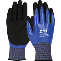 Gants r&eacute;sistants aux coupures G-Tek PolyKor X7, Taille Petit, Calibre 18, Rev&ecirc;tement Nitrile, Enveloppe en Fil technique, ANSI/ISEA 105 niveau 4 Kelford