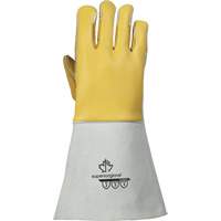 TIG Welding Gloves, Grain Elkhide, Size Small Kelford