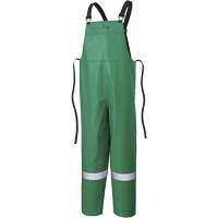 CA-43<sup>®</sup> FR Chemical- & Acid-Resistant Safety Bib Pants, Small, Green SHB227 | Kelford