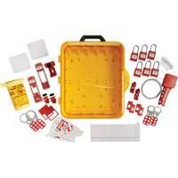 Station de cadenassage &eacute;lectrique avec cadenas de s&eacute;curit&eacute; en nylon &agrave; cl&eacute; identique, Cadenas Plastique, Capacit&eacute; de 55, Cadenas Compris Kelford