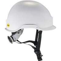Skullerz 8974-MIPS Safety Helmet with Mips<sup>®</sup> Technology, Non-Vented, Ratchet, White SHB516 | Kelford