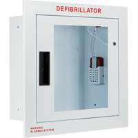 Fully Recessed Large Cabinet with Alarm, Zoll AED Plus<sup>®</sup>/Zoll AED 3™/Cardio-Science/Physio-Control For, Non-Medical SHC006 | Kelford