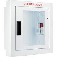Semi-Recessed Large Cabinet with Alarm, Zoll AED Plus<sup>®</sup>/Zoll AED 3™/Cardio-Science/Physio-Control For, Non-Medical SHC007 | Kelford