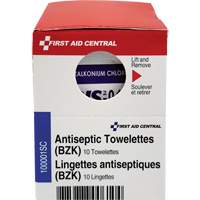SmartCompliance<sup>®</sup> Refill Benzalkonium Chloride First Aid Treatment, Towelette, Antiseptic SHC029 | Kelford