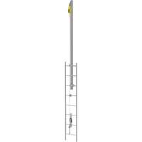 Latchways<sup>®</sup> Vertical Ladder Lifeline with SRL Ladder Extension Post Kit, Stainless Steel SHC056 | Kelford