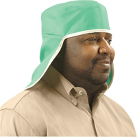 Chapeau avec couvre-nuque en coton ignifug&eacute; Weldlite, Taille unique, Vert Kelford