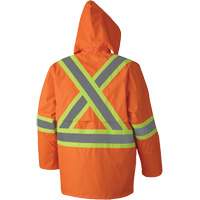 5608 Combinaison de pluie imperm&eacute;able 210D, Polyester/PVC, Petit, Orange haute visibilit&eacute; Kelford