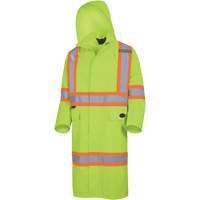 5631 Manteau long imperm&eacute;able The Rock 300D, Polyester, Petit, Jaune lime haute visibilit&eacute; Kelford