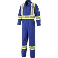 7704 FR-Tech&reg; High-Visibility Coveralls, Size 42, Royal Blue, 10 cal/cm²/9.7 cal/cm² Kelford