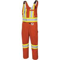 7712 FR-Tech&reg; Flame-Resistant Overalls, Small, High Visibility Orange Kelford