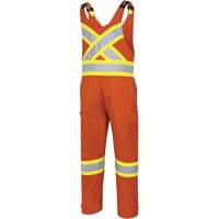 7712 FR-Tech&reg; Flame-Resistant Overalls, Small, High Visibility Orange Kelford