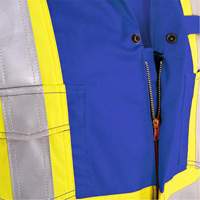 7706T FR-Tech&reg; Flame-Resistant Coverall with Leg Zippers, Size 40 (Tall), Royal Blue, 9.7 cal/cm² Kelford