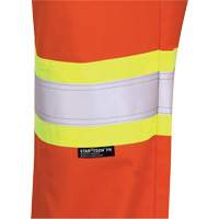 7763 FR-Tech&reg; 88/12 Arc Rated High-Visibility Safety Pants, 30, x 30, High Visibility Orange, 9.7 cal/cm² Kelford