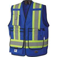 7733 Veste d'arpenteur ignifuge et r&eacute;sistant aux arcs &eacute;lectriques FR-Tech, Petit, Bleu royal, 9,7 cal/cm² Kelford
