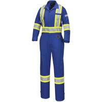 7704W FR-Tech&reg; Women's FR/Arc-Rated Coveralls, Size X-Small, Royal Blue, 10 cal/cm² Kelford