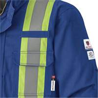 5523 Flame-Resistant Safety Parka, Small, Royal Blue, 58 cal/cm² Kelford