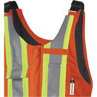 5534A Flame-Resistant Quilted Safety Overalls, Small, Orange Kelford