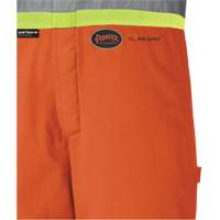 5534A Flame-Resistant Quilted Safety Overalls, Small, Orange Kelford