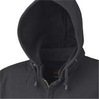 337 Flame-Resistant Zip Style Hoodie, Men's, X-Small, Black, 22 cal/cm² Kelford