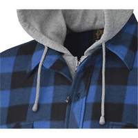 415SS Chemise &agrave; capuche matelass&eacute;e, Hommes, Petit, Multicolore Kelford