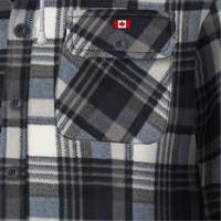 415BG Chemise &agrave; capuche matelass&eacute;e, Hommes, T-petit, Multicolore Kelford