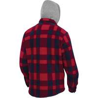 415RB Chemise &agrave; capuche matelass&eacute;e, Hommes, Petit, Multicolore Kelford