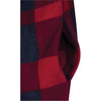 415RB Chemise &agrave; capuche matelass&eacute;e, Hommes, Petit, Multicolore Kelford
