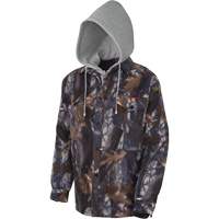 415CM Chemise &agrave; capuche matelass&eacute;e, Hommes, T-petit, Multicolore Kelford