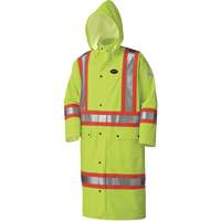 5897 Manteau long imperm&eacute;able et ignifuge, Grand, Jaune lime haute visibilit&eacute; Kelford