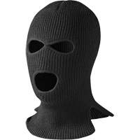 560-B 3-Hole Balaclava, Acrylic, Black Kelford