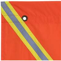Flag with Reflective Tape, Polyester SHE794 | Kelford