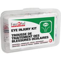 Eye Injury Kit, Plastic Box Kelford