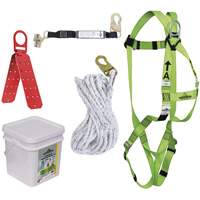 Compliance Fall Protection Kit, Roofer's Kit SHE932 | Kelford