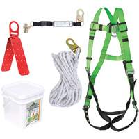 Grommeted Fall Protection Kit, Roofer's Kit SHE933 | Kelford