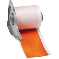 Ruban adh&eacute;sif permanent toutes saisons pour &eacute;tiquettes, Vinyle, Orange, Largeur de 2" Kelford