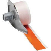 Ruban adh&eacute;sif permanent toutes saisons pour &eacute;tiquettes, Vinyle, Orange, Largeur de 1" Kelford