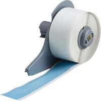 Ruban adh&eacute;sif permanent toutes saisons pour &eacute;tiquettes, Vinyle, Bleu, Largeur de 1" Kelford