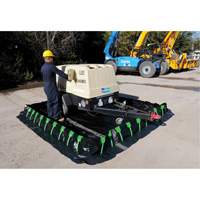 Berme Ultra-Containment Berm, Capacit&eacute; 3740 gal. US, 10' la x 50' lo x 12" h, Paroi &agrave; piquets Kelford