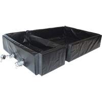 Berme Ultra-Track Berm, Capacit&eacute; 144 gal. US, 4' la x 6' lo x 12" h, Paroi en mousse Kelford