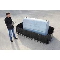Conteneur de confinement flexible sans drain Ultra-275 Containment Sump, 102" lo x 48" la, 400 gal. US Capacit&eacute; Kelford