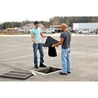 Archaea Boom Ultra-Drain Guard&reg; Catch Basic Guard, Bioremediation/Oil & Sediment, 48" L x 36" W Kelford