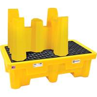 Syst&egrave;me de confinement Ultra-Drum sans drain pour 4 barils, 53" lo x 53" la x 77,8" ha, 3000 gal. US Capacit&eacute; Kelford