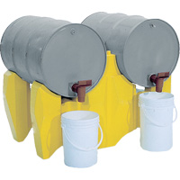 Support pour 2 barils &agrave; lhorizontale, 46,5" lo x 30" la x 31" ha Kelford