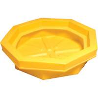 Ultra-Drum Tray&reg; without Grating, 32" L x 32" W x 8.1" H, 22.8 US gal. Spill Capacity Kelford