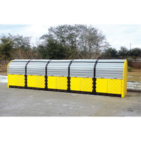 P20 Plus Ultra-Hard Top Spill Pallets sans drain, 312" lo x 79" la x 62" h, Capacit&eacute; de charge 9000 lb Kelford